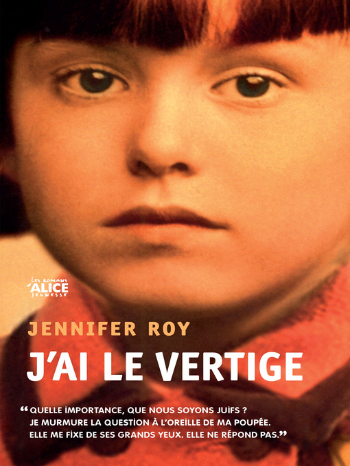 Title details for J'ai le vertige by Jennifer Roy - Available